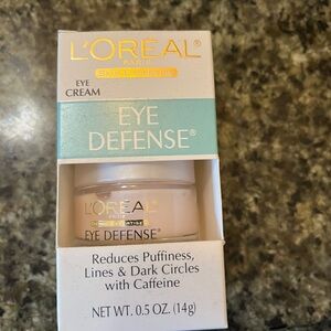 L'Oreal Eye Defense Cream - Cream and Gold